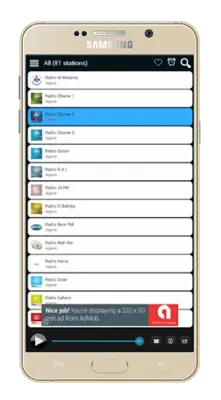 Radio Algeria android App screenshot 5